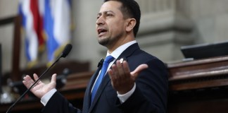 El presidente del Congreso, Nery Ramos, logró la reelección. Foto: Congreso de la República