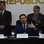 El presidente del Congreso, Nery Ramos, comentó que se solicitó información al TSE respecto al estado del partido Movimiento Semilla. Foto La Hora: Daniel Ramírez