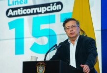 El presidente colombiano, Gustavo Petro, exige a Estados Unidos un trato digno para los migrantes de su país. Foto La Hora: EFE/ Presidencia De Colombia