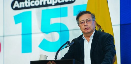 El presidente colombiano, Gustavo Petro, exige a Estados Unidos un trato digno para los migrantes de su país. Foto La Hora: EFE/ Presidencia De Colombia