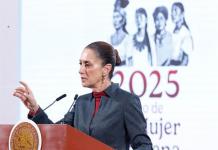 Sheinbaum promete investigar hallazgo de 72 cuerpos en varias fosas clandestinas en Chihuahua La presidenta de México, Claudia Sheinbaum, participa durante una rueda de prensa este miércoles en el Palacio Nacional, en Ciudad de México (México). Sheinbaum señaló que las autoridades investigan el hallazgo de 72 cuerpos en diferentes fosas clandestinas localizadas en la comunidad ‘El Willi’, en el municipio de Casas Grandes, en el norteño estado de Chihuahua, en la última semana. Foto La Hora : EFE