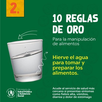 Las 10 reglas de oro establecidas por la OMS para mantener una buena salud y prevenir enfermedades alimentarias