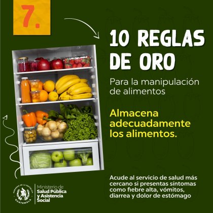 Las 10 reglas de oro establecidas por la OMS para mantener una buena salud y prevenir enfermedades alimentarias