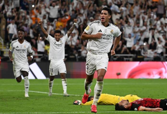 El Real Madrid derrotó al Mallorca en la Supercopa de España