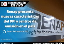 Retransmisión: Renap presenta nuevas características del DPI y centros de emisión en el país