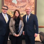 Secretaria Privada de la Presidencia se reúne con el Senador republicano Mike Lee