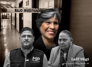 La Sala Primera Penal mantiene retraso y excusa en el caso de Claudia González desde septiembre pasado. Diseño: La Hora / Roberto Altán.