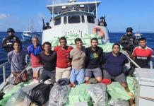 El Salvador intercepta dos barcos pesqueros con 1.5 toneladas de cocaína provenientes de Costa Rica