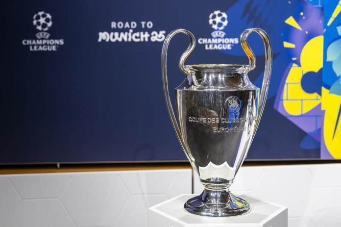 Tras jugarse los partido de ida, de los octavos de final de la UEFA Champions League en su temporada- 2024-2025, Foto La Hora: AP