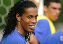 Fotografía de archivo del delantero brasileño Ronaldinho Gaucho. Foto La Hora: Archivo EFE