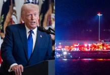 Accidente aéreo en Washington
