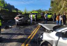 Colisión en Boca del Monte deja un herido, congestión vehicular y daños materiales