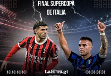 Final Supercopa de Itala "Derby della Madonnina". Foto La Hora: AP