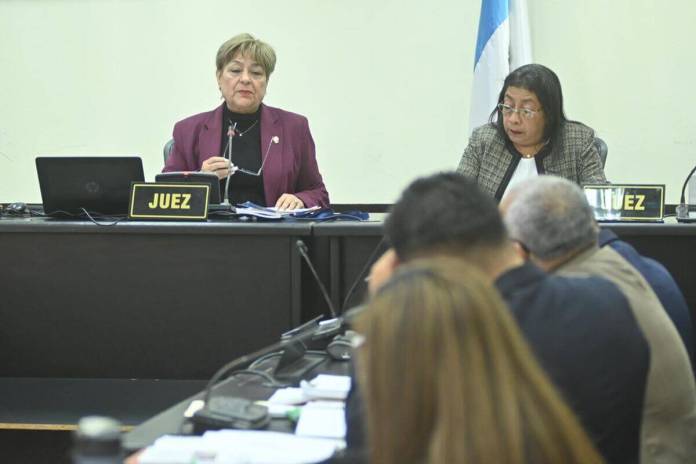 Tribunal De Mayor Riesgo B aplazó inicio de juicio por falta de juez. Foto La Hora: Fabricio Alonzo