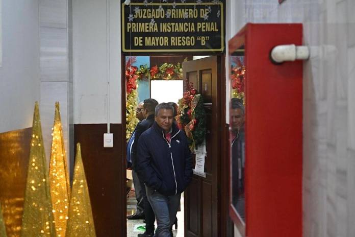 Samuel Aceituno, implicado en caso Cooptación del Estado, deberá esperar para resolver su situación legal. Foto La Hora: Fabricio Alonzo