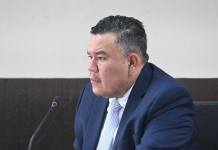 Juez Erick García, suplente en el Juzgado Segundo Penal. Foto La Hora: Fabricio Alonzo