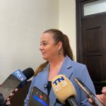 Anabella Giracca, indicó que el pacto colectivo que se maneja en conjunto al sindicato de maestros va avanzando de la mejor manera.