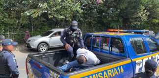 Agentes de la PNC realizaron la captura de un presunto integrante de una estructura criminal denominada “los barbudos”.
