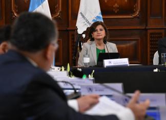 Karin Herrera presidió la primera reunión extraordinaria del GABECO donde se discutieron las políticas migratorias de Estados Unidos. 