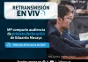 Retransmisión en vivo de la audiencia contra Eduardo Masaya. Créditos: Francisco Altán.