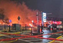 Avioneta se estrelló en Filadelfia. Foto: RRSS