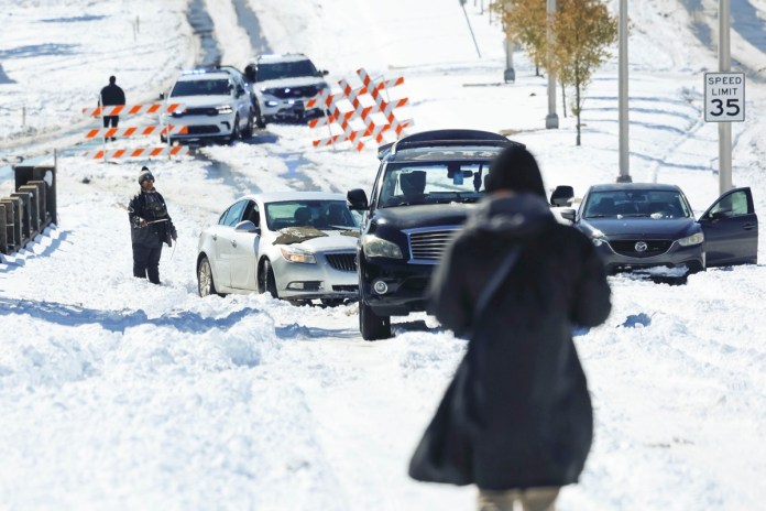 Tormenta invernal en el sureste de Estados Unidos