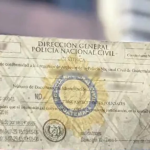 boleta de antecedentes policiacos