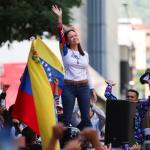 Detienen a María Corina Machado luego de una protesta contra Nicolás Maduro