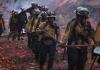 Los Angeles (United States), 11/01/2025.- Firefighters hike into the Palisades wildfire in Los Angeles, California, USA, 11 January 2025. Thousands of firefighting and emergency personnel are involved in response efforts, as multiple wildfires are continuing to burn across thousands of acres in Southern California, destroying thousands of homes and forcing people to evacuate areas throughout the Los Angeles area. (incendio forestal) EFE/EPA/ALLISON DINNER