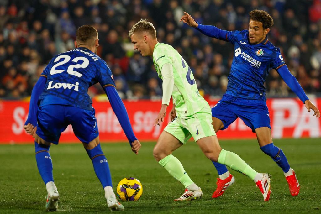 El Barsa no puede con el Getafe, mientras el Real Madrid se acerca