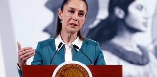 Claudia Sheinbaum, se reúne este lunes con los miembros de su gabinete en el Palacio Nacional tras la declaración de una emergencia nacional en la frontera sur de EE.UU.