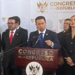 La junta directiva del Congreso tendrá que decidir si reconoce a los diputados de Semilla como bancada. Foto La Hora: José Orozco
