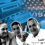 El expresidente Alejandro Giammattei fue sancionado el 17 de enero de 2024, tres días después de dejar el cargo de mandatario. Diseño: La Hora / Roberto Altán.