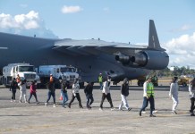 Migración recibe el segundo de cuatro vuelos de retornados programados para esta semana