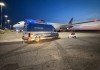 Un vuelo de American Airlines en ruta de Nueva York a Delhi invirtió el rumbo hacia el aeropuerto de Fiumicino debido a un presunto informe de amenaza de bomba. Foto: EFE/EPA/Telenoticia