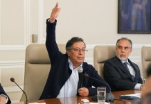 Colombia en crisis de ministros: Petro asegura que las renuncias no supondrán un gran cambio Debido a la crisis por conflictos en el gabinete de ministros del presidente de Colombia, Gustavo Petro, varios de los mismos han presentado su renuncia.