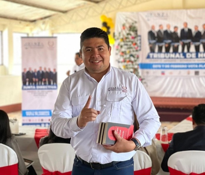 Julio Recinos, jefe de la Fiscalía de Extinción de Dominio, candidato a la presidencia del Cang. Foto: La Hora / Coalición Gremial.