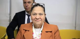 La fiscal general, María Consuelo Porras, está vetada de EE. UU. junto a otros seis trabajadores del MP. Foto: La Hora / MP.