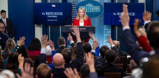 La Casa Blanca cambia las reglas a los medios y decidirá qué reporteros preguntan a Trump. Foto La Hora: EFE