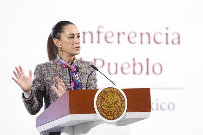 La presidenta de México evalúa petición de repatriación desde EE.UU. de 