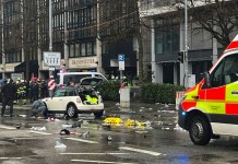 Al menos a 28 personas resultaron heridas luego que ocurriera el atropello de un automóvil contra una manifestación sindical en Múnich.