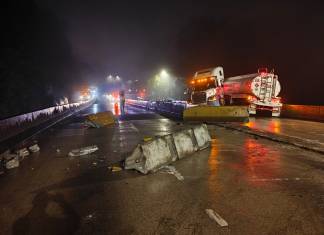 Accidente puente Santa Rosalía PMT Santa Catarina