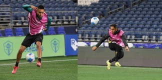 Antigua GFC se enfrenta este miércoles en el partido de vuelta de la Liga de Campeones de la Concacaf frente al Seattle Sounders. Foto La Hora: Oficial Antigua GFC