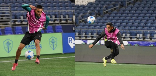 Antigua GFC se enfrenta este miércoles en el partido de vuelta de la Liga de Campeones de la Concacaf frente al Seattle Sounders. Foto La Hora: Oficial Antigua GFC