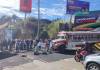 Bloqueo Mixco buses Peronia