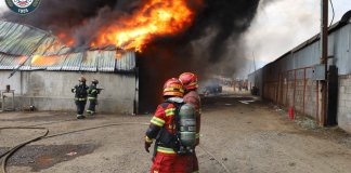 Bomberos Municiapales incendio