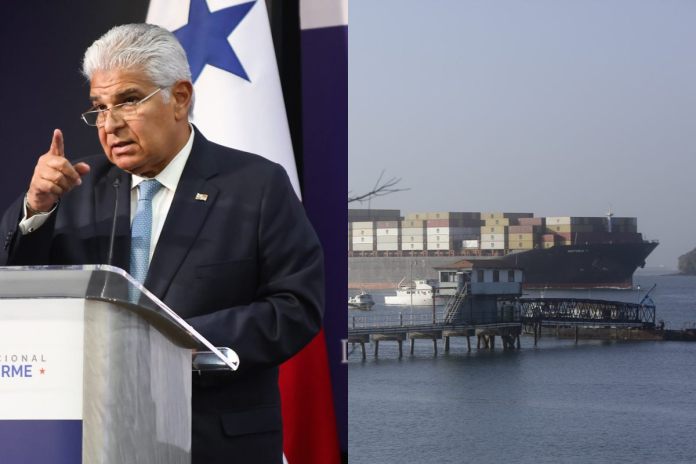 Panamá rechazó la afirmación del Gobierno de Estados Unidos de que el país había aceptado no cobrar a sus barcos por el tránsito en el Canal. Foto La Hora: EFE