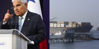 Panamá rechazó la afirmación del Gobierno de Estados Unidos de que el país había aceptado no cobrar a sus barcos por el tránsito en el Canal. Foto La Hora: EFE