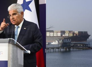 Panamá rechazó la afirmación del Gobierno de Estados Unidos de que el país había aceptado no cobrar a sus barcos por el tránsito en el Canal. Foto La Hora: EFE