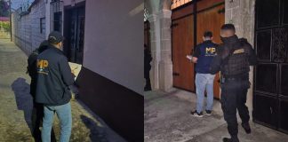 Autoridades del MP en conjunto a agentes del Ministerio de Gobernación realizan 14 diligencias de allanamiento en el marco del CICNAG.